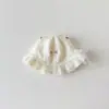 Sombrero de Bebé Coreano Yipan Otoño Invierno Nuevo Dulce Sombrero de Pescador de Encaje para Bebé Recién Nacido