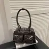 Diseño de Nicho de Gama Alta Moda de Invierno 2026 Nuevo Lazo Versátil Textura Casual Simple Bolso de Hombro Bolso Cruzado