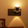 Luz Nocturna Fuente Venta al por Mayor Lámpara de Pared Enchufable Lámpara de Noche para Dormitorio con Control Remoto Enchufe Reloj Luz Nocturna Cohete