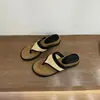 Chinelos Casuais Retrô de Nicho, Sandálias de Tira Tecida para Mulheres, Sapatos de Praia da Moda para o Verão ao Ar Livre, Sandálias Anabela