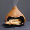 Cerámica Incienso Montaña Fuji Chimenea Pequeña Cedro Salvia Estufa de Aromaterapia Madera Sagrada Quemador de Incienso Purificador Adornos de Atmósfera para el Hogar