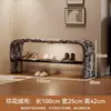 Banqueta para cambiarse los zapatos para la entrada, banco ultraestrecho para zapatos para uso doméstico, banco con zapatero integrado y asiento, banco sofá largo para el pasillo