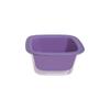 Mini cesta de frutas de camada dupla fofa cozinha casa sala de estar mesa de centro placa de frutas de plástico bacia de drenagem de alto valor atacado