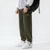 Pantalones Casuales Nuevos para Hombre Primavera y Otoño Estilo Coreano Tendencia Pana Holgados Joggers Pantalones a la Tobillo