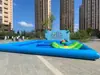 Piscina inflável infantil de PVC espesso para natação, piscina inflável grande para uso externo, piscina para pesca, parque aquático inflável móvel