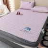 Sábanas Ajustables Refrescantes para el Hogar Almohadillas de Enfriamiento de Verano Sábanas de Seda de Hielo de Verano Sábanas Ajustables Dormitorio Lavables Almohadillas de Aire Acondicionado