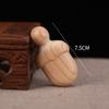 Celebridad de Internet Madera de Durazno Espada Pequeña Gorda Colgante Espada Shangfang Tallada a Mano Espada Pequeña Gorda Completa para Niños Hacha