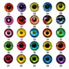 Olhos de animal simulados brinquedo de pelúcia globo ocular fabricante atacado peças de acessório DIY olhos de vidro de pedra preciosa para tempo
