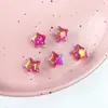 Resina Transparente Estrella de Cinco Puntas Nube Luminosa Cuentas Cadena para Teléfono Móvil DIY Accesorios de Joyería Material Cuentas Sueltas Venta al por Mayor