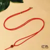 Lanyard Colgante Colgante Hebilla Antigua Dorada para Colgar en el Cuello Cordón Fino Ajustable Collar para Hombres y Mujeres Cuerda Colgante de Jade Colgante de Jade