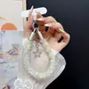 Correa de muñeca para teléfono móvil colorida y elegante, cordón, correa de mano corta multifuncional, colgante de llavero, correa nueva para teléfono móvil