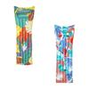 Sofá inflable de agua con doble fila flotante y forma de cisne sandía para tomar el sol, colchón inflable reclinable, colchoneta de playa, anillo de natación