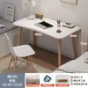 Mesa de Computador Simples para Quarto de Menina, Mesa de Estudo para Casa de Estudante, Estação de Trabalho Pequena para Apartamento Alugado, Mesa de Escritório