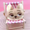 Ímã de Geladeira Zootopia Criativo Tridimensional Pelúcia Judy Cachorro Canela Desenho Animado Boneca Decoração de Casa Ornamento
