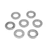 Arandela Plana de Acero Inoxidable 304/316 Hoja Estándar Nacional Gb97 Empaque Arandela Plana de Metal M3M4M5M6M8M10M12