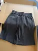 Shorts de Punto Jacquard con Patrón de Trigo Estilo Old Money para Niños, Verano, Tejido Pesado, Deportivos, Juveniles, Holgados, Casuales