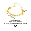 Outono e Inverno Novo Estilo Nicho High-End Pulseira de Cabacinha Filtro dos Sonhos Banhada a Ouro Joia Presente Fornecimento Atacado
