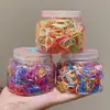Elásticos de Cabelo Infantis para Meninas, Elásticos Coloridos e Fofos para Rabos de Cavalo, Tranças e Coques