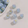 Corazón de Láser Facetado de Fondo Plano Resina Accesorios Pequeños DIY Funda para Teléfono Móvil Colgante para Coche Hebilla de Zapato Material para Accesorios de Cabello Venta al por Mayor