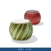 Juego de Sofá Silla de Mimbre para Balcón con Mesa de Café, Sofá de Mimbre para Patio, Juego de Muebles de Sofá para Exteriores de Villa de Alojamiento