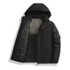 Chaqueta de Trabajo Térmica para Pareja al Aire Libre Transfronteriza con Diseño Bloque de Color, Calentamiento Automático, Cortavientos, Montañismo y Algodón Térmico de Grafeno con Bloqueo de Temperatura