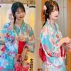 Kimono mejorado de estilo japonés, vestido formal para mujer, vestido tradicional, manga japonesa, bata de baño japonesa, fotografía, ropa