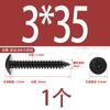 Tornillo Autorroscante de Acero Inoxidable 304 Cruz Grande Cabeza Plana 316 Clavo Autorroscante Cabeza de Champiñón Tornillo Negro Galvanizado Cabeza de Paraguas M5