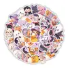 50 lindas pegatinas de Halloween de dibujos animados para decoración estética creativa DIY de cuadernos, vasos de agua y otros accesorios
