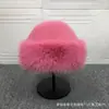 2025 Sombrero Mongol de Felpa Sombrero de Invierno Cálido Piel Sintética de Visón Piel de Zorro Cálido de Moda Unisex