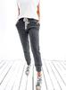Europa y Estados Unidos transfronterizo nuevo AliExpress deseo Amazon más vendido cintura alta maíz acordonado suéter pantalones casuales marea
