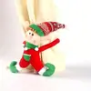 Venta Caliente de Amazon Transfronterizo Tela Nueva Sombrero Puntiagudo Muñeca Elfo Cortina Colgante de Puerta Soporte Adornos Colgantes de Árbol de Navidad
