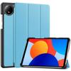 Funda protectora para Redmi Pad SE 8.7 2024, funda de cuero anticaída, funda trasera ultrafina con soporte triple, cubierta trasera completa