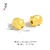 Nuevo Oro Arena Cuentas Diy Gota de Aceite Anxiang Fu Calabaza Bambú Flor Lata de Ahorros Pulsera Accesorios de Pulsera
