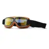 Espejo Retrovisor para Motocicleta Harley Viento Retro Casco Gafas A prueba de Viento A prueba de Arena Coche Eléctrico Medio Casco Casco Transpirable Seguridad