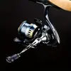 Señuelo de Rueda Giratoria sin Espacios con Taza de Línea de Boca Oblicua para Pesca de Roca Carrete de Pesca en Mar con Rodamientos de Acero Inoxidable Resistente a la Corrosión