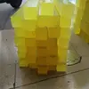 Tablero de PU translúcido amarillo, venta al por mayor, tablero de poliuretano, barra de pegamento de excelente fuerza, la barra de PU se puede cortar a cero