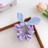 Diadema de Tela de Color Contrastante con Orejas de Conejo Estilo Coreano Dulce y Femenina con Forma de Corazón Banda Elástica Alta para el Cabello Cuerda para el Cabello Accesorios para el Cabello de Estudiante