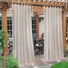 Cortina de sombreado impermeable para exteriores, de lino protector solar de comercio exterior transfronterizo, con acabado perforado, cortina de Amazon al por mayor