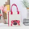 Nueva Bolsa de Fieltro para Reunión Anual Ins Celebridad de Internet Bolsa Tote Dibujo Animado Bolso de Mano para Estudiante Publicidad Souvenir del Día 100 Lonchera