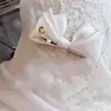 Estilo Coreano Lujo Ligero Sentido de Atmósfera Tres Dimensiones Lazo Grande Dulce Pequeño Estilo Chanel Pinza de Pato Elegante Pasador Pinza Lateral de Mariposa para Mujer