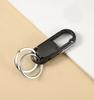 Llavero de coche grande, venta al por mayor, nuevo llavero de alta gama para hombre, creativo, antipérdida, con hebilla simple de metal para colgar en la cintura