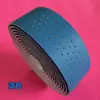 Agarre para Coche de Carretera con Cuero Perforado Transpirable Antideslizante Absorbente de Sudor Amortiguador Correa para Bicicleta Fibra Super Imitación de Cuero Engrosado