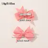Pinza para el pelo de lazo pequeño versátil y linda estilo de marca europea y americana accesorio para el pelo de bebé para niñas 4882