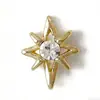 Accesorios para Uñas Calientes de Venta Strass Mariposas Estrellas Letras Copos de Nieve Materiales DIY Moda Versátil Accesorios de Aleación para Uñas