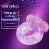 Anel Vibratório Jiuai Brinquedos Sexuais para Adultos Atacado Loja Online Agente Fabricante Vendas Diretas Fornecimento de Fábrica Elétrico