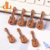 Acessórios de brinquedo de casa de boneca criativa resina simulação violino violino diy jóias epóxi acessórios de capa de telefone