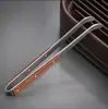 Ferramenta de Limpeza de Folhas de Chá em Titânio Puro, Pinça para Chá, Acessórios para Chá Kung Fu, Clipe para Xícara de Chá, Pinça de Chá de Madeira