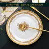 Louça de Porcelana Tangshan Estilo Europeu Tigelas, Pratos e Travessas Domésticas, Conjuntos de Tigelas e Pratos Livremente Combináveis, Louças, Pratos e Travessas