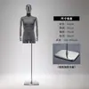 Maniquíes de alta gama para hombre, de medio cuerpo, accesorios para exhibición, al por mayor, cabeza con baño galvánico, mano, modelo, perchero, soporte de exhibición para cuerpo completo