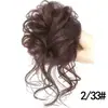 Peruca de Coque Baixo para Mulheres, Faixa de Cabelo de Cabelo Humano Real, Coque de Cabelo Estilo Antigo Hanfu, Acessório de Cabelo Natural Fofo, Ferramenta Fácil para Penteado